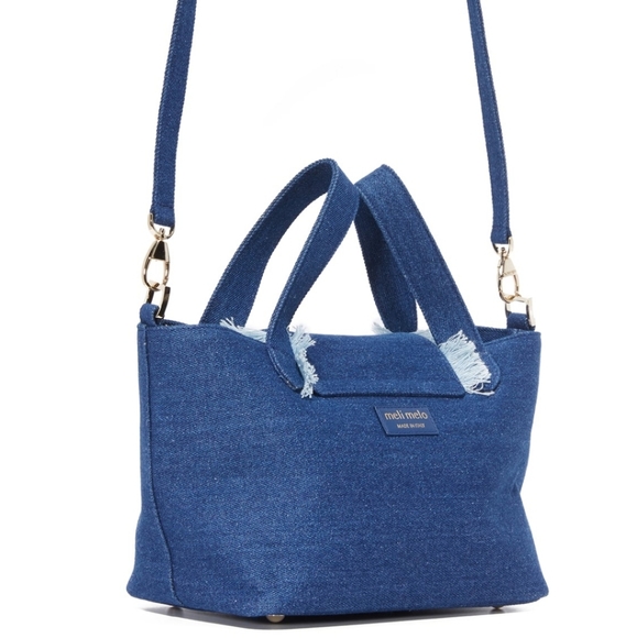 MELI MELO MINI THELA DENIM CROSSBODY - Picture 3 of 8